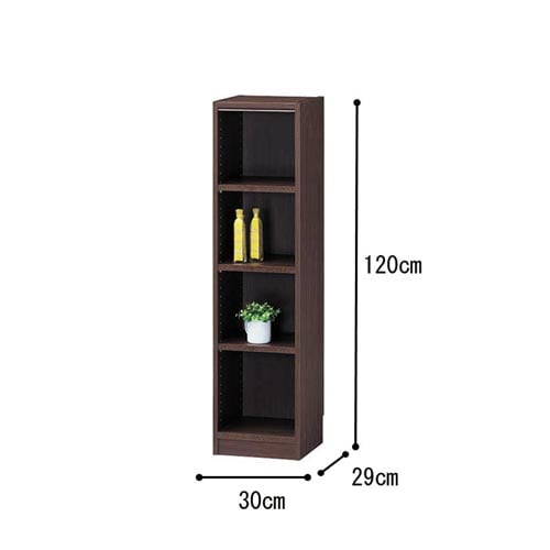 オーダー木製ラックDK H1200W300D290