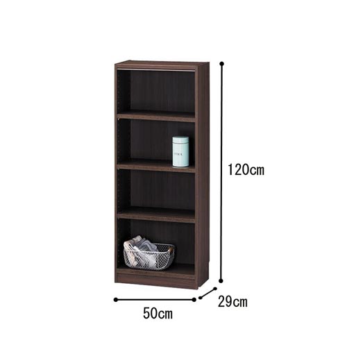 オーダー木製ラックDK H1200W500D290