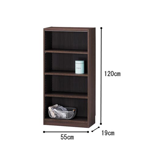 オーダー木製ラックDK H1200W550D190