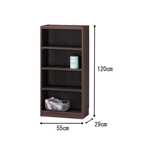 オーダー木製ラックDK H1200W550D290