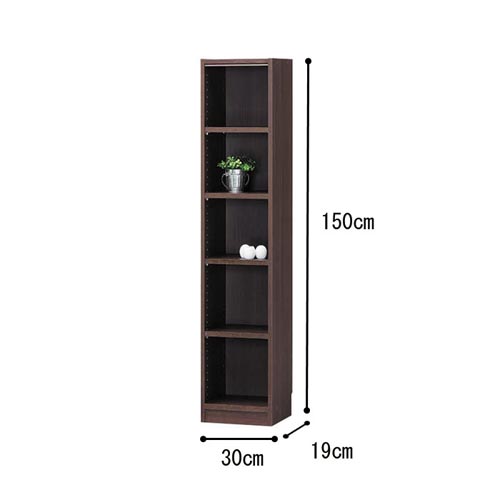 オーダー木製ラックDK H1500W300D190