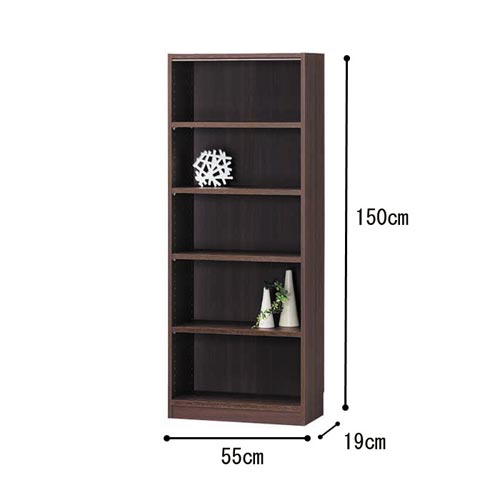 オーダー木製ラックDK H1500W550D190