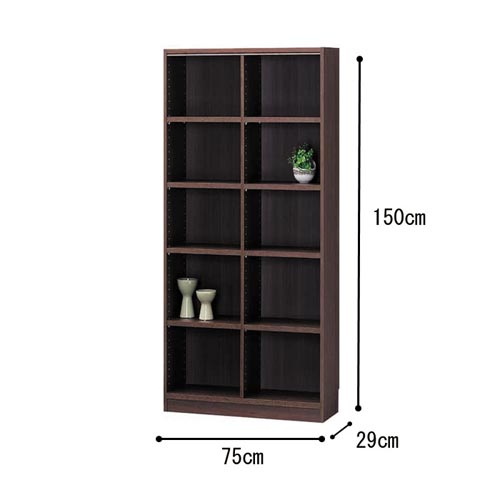 オーダー木製ラックDK H1500W750D290