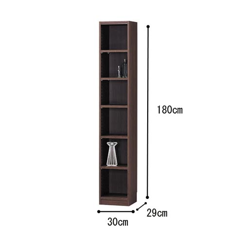 オーダー木製ラックDK H1800W300D290