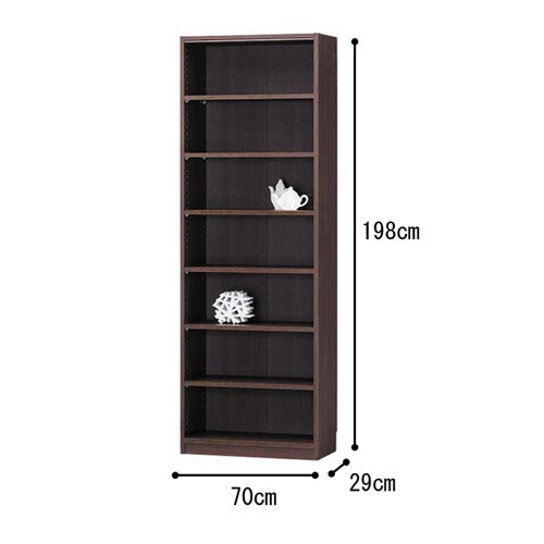 オーダー木製ラックDK H1980W700D290