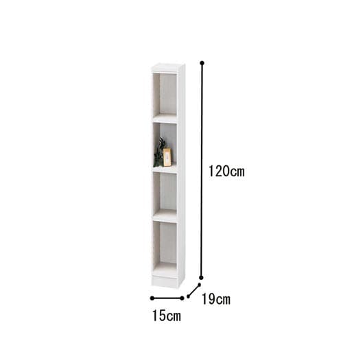 オーダー木製ラックWH H1200W150D190