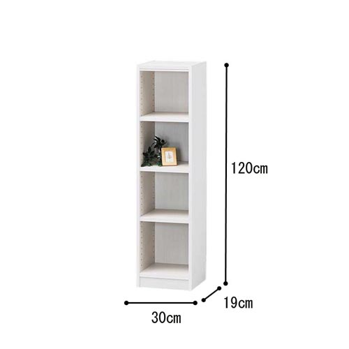 オーダー木製ラックWH H1200W300D190