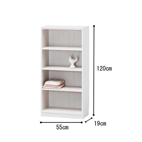 オーダー木製ラックWH H1200W550D190