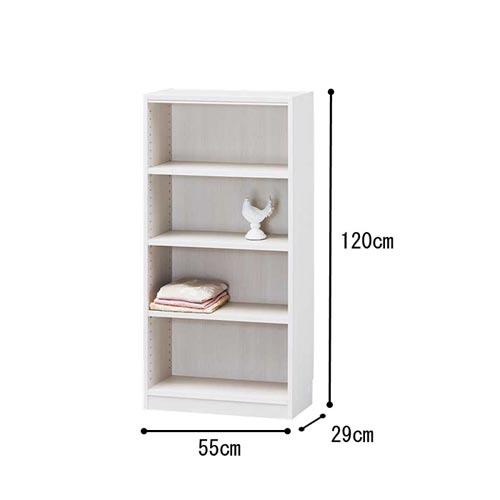 オーダー木製ラックWH H1200W550D290