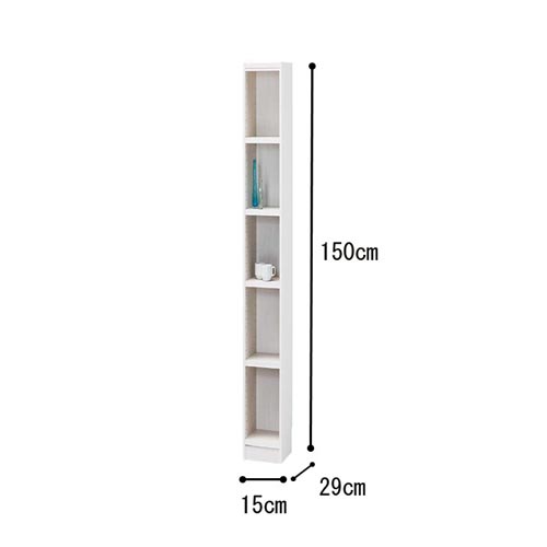 オーダー木製ラックWH H1500W150D290