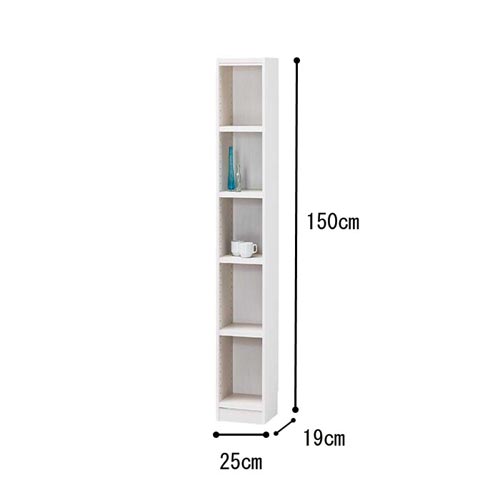 オーダー木製ラックWH H1500W250D190