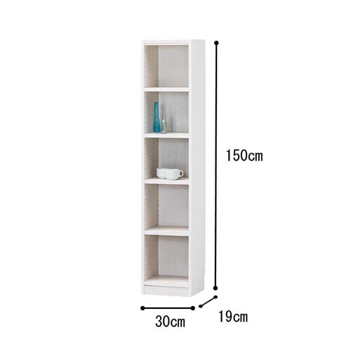 オーダー木製ラックWH H1500W300D190