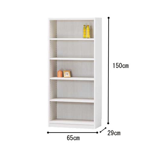 オーダー木製ラックWH H1500W650D290