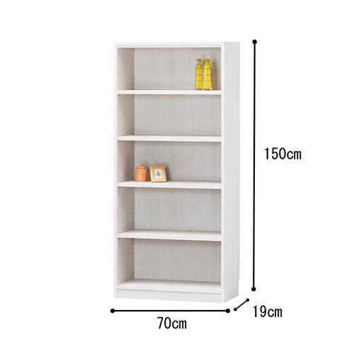 オーダー木製ラックWH H1500W700D190