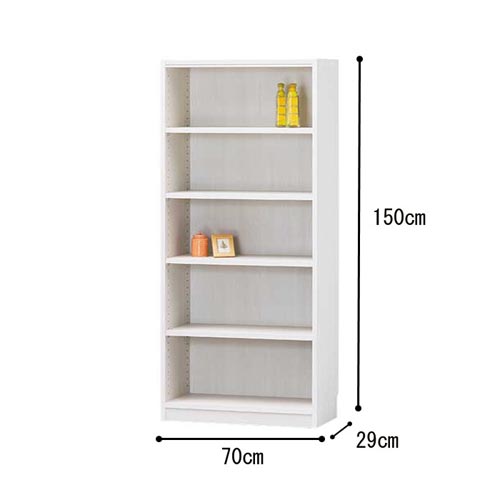 オーダー木製ラックWH H1500W700D290