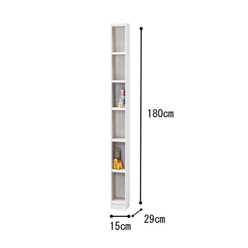 オーダー木製ラックWH H1800W150D290