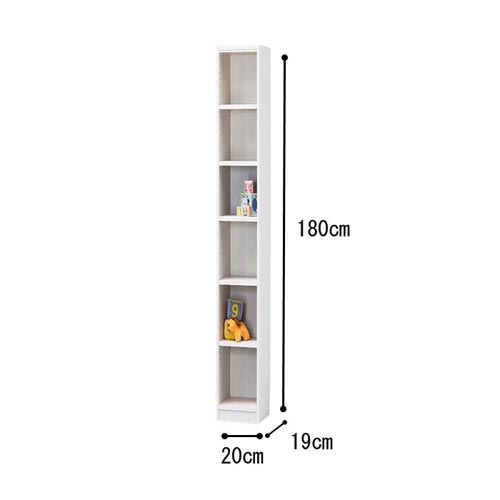 オーダー木製ラックWH H1800W200D190