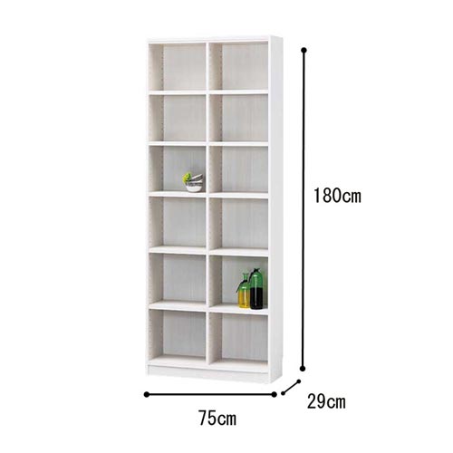 オーダー木製ラックWH H1800W750D290