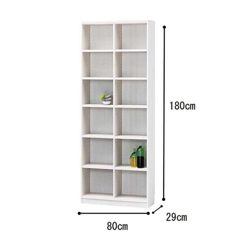 オーダー木製ラックWH H1800W800D290