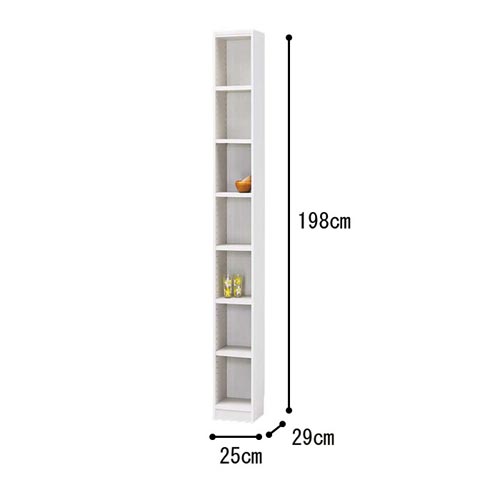 オーダー木製ラックWH H1980W250D290