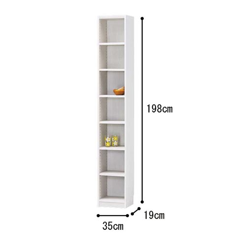 オーダー木製ラックWH H1980W350D190