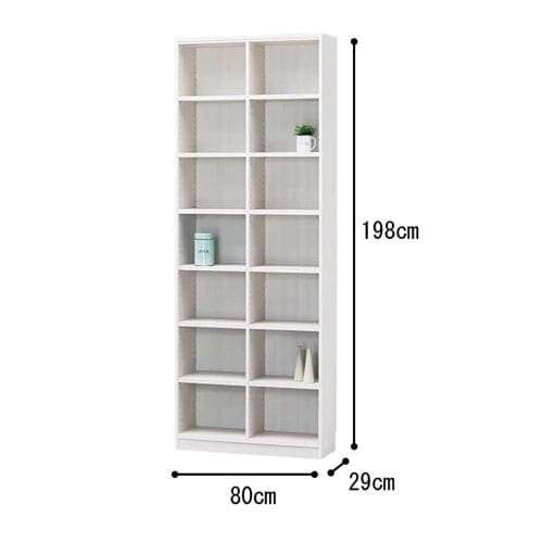 オーダー木製ラックWH H1980W800D290