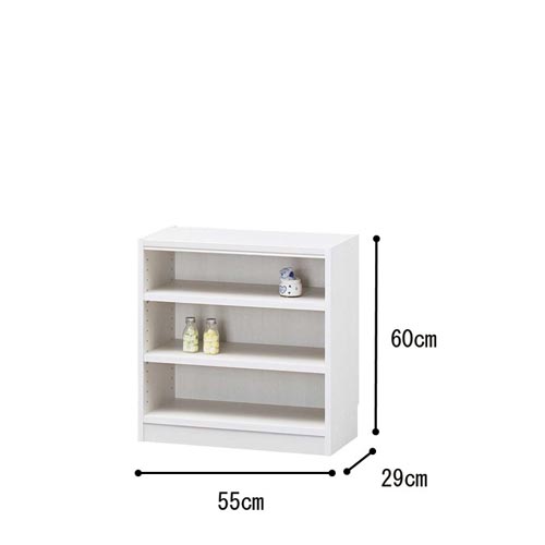 オーダー木製ラックWH H600W550D290