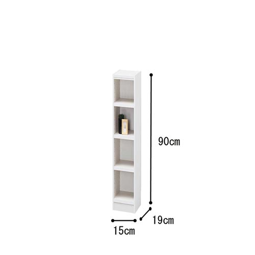 オーダー木製ラックWH H900W150D190