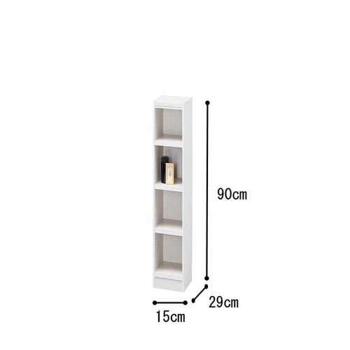 オーダー木製ラックWH H900W150D290