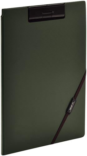 クリップファイル A4E オリーブ