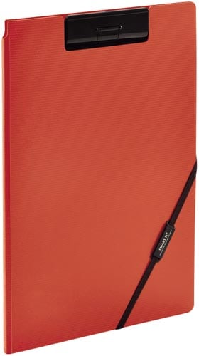 クリップファイル A4E オレンジ