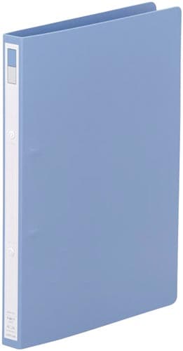 リングファイル<ディンプル>A4縦2穴 水