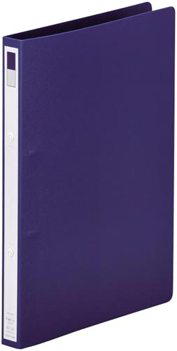 リングファイル ディンプル A4縦2穴 紺 10冊