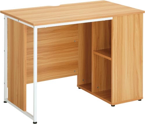 モルトデスク2段収納付き W1000D600 NA