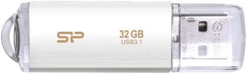 キャップ式USBメモリ B02 32GB 白 3個