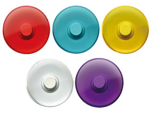 プッシュマグネット Φ30mm アソート 5個