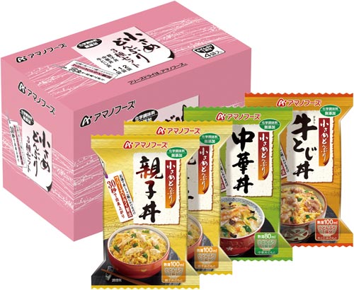 小さめどんぶり3種アソート 4食入