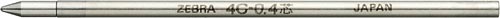 ボールペン替芯　４Ｃ－０．４芯　黒　１０本