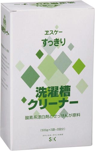 すっきり洗濯槽クリーナー 500g×2袋入
