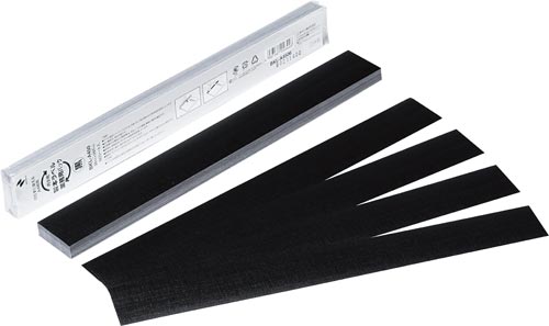 再生紙製本ラベル業務用パック 黒