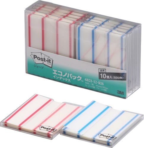 ポストイット インデックス44×50 10パック入
