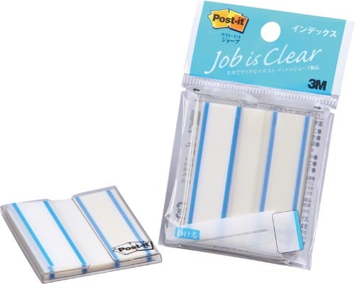 ポストイット インデックス 44×50mm 青
