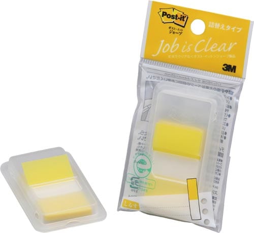 ポストイット ジョーブ ケース付 イエロー