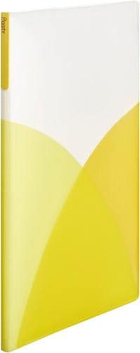 Pastyクリアーファイル 20P レモンイエロー