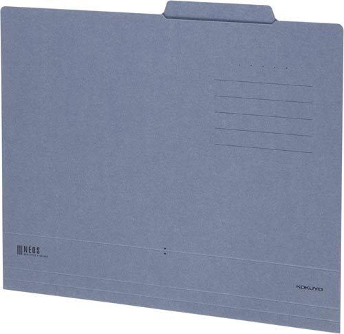 個別フォルダー<NEOS>A4青灰 10冊