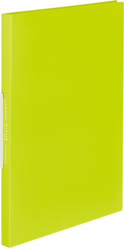 クリヤーブック<FITUS>固定式20P 黄緑6冊