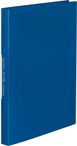 クリヤーブック<FITUS>固定式40P 青6冊