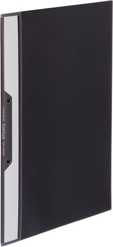 クリヤーブック<Cofitus>固定式2穴黒10冊