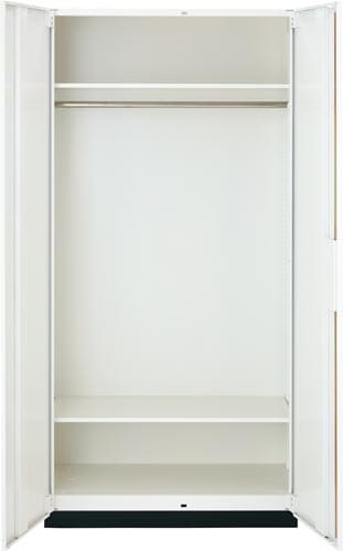 アッセ収納9045 ワードローブ両開BK