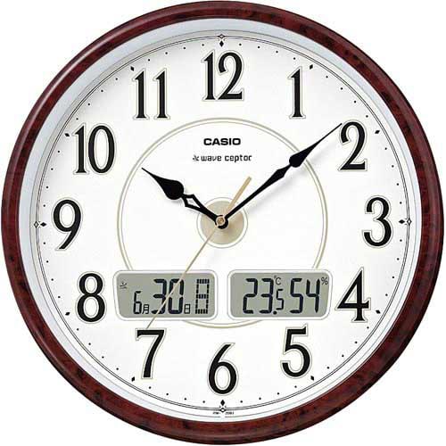 温湿度計付き電波掛時計 ITM−200J−5BJF